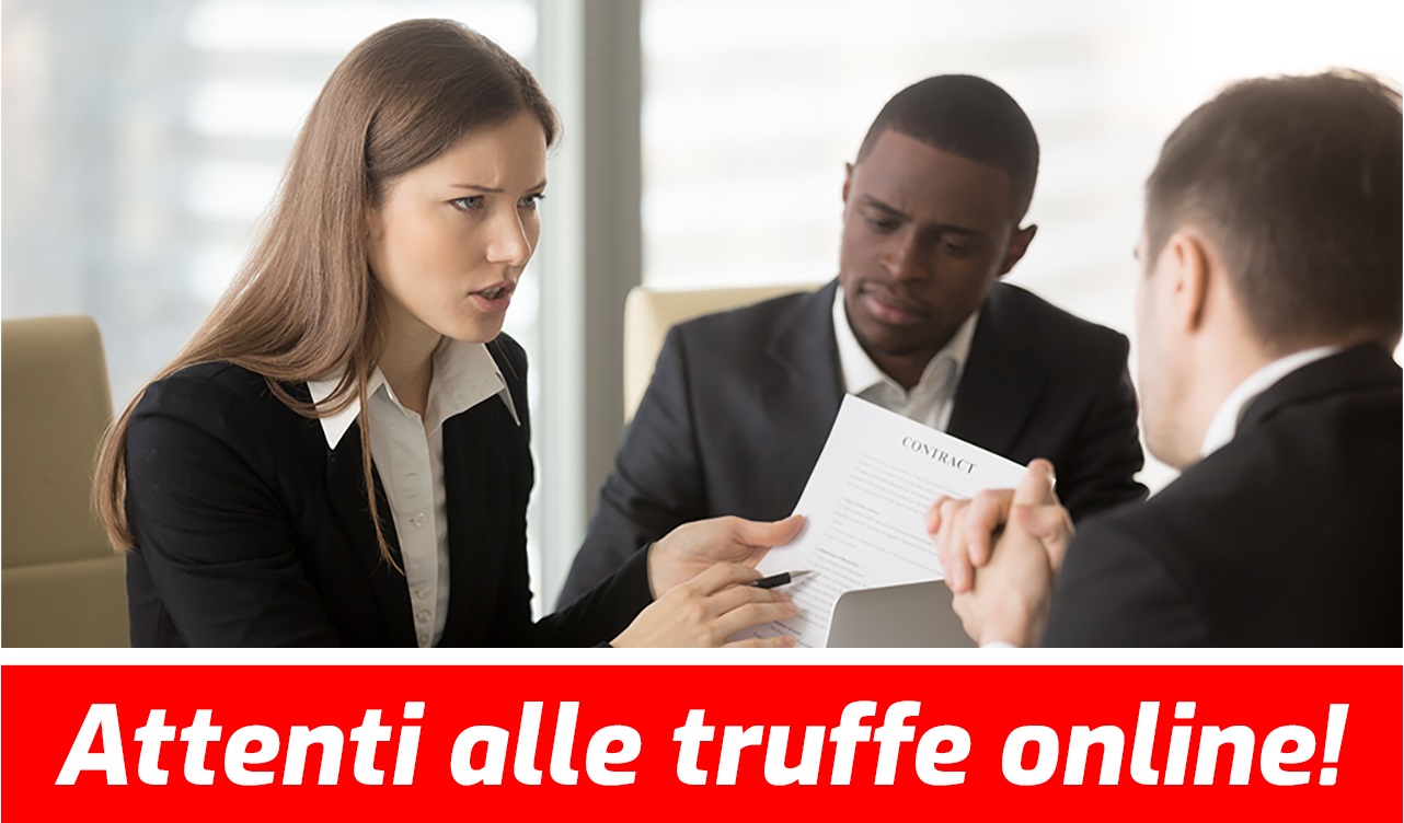 Attenti alle truffe online